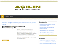 Tablet Screenshot of acilinbendoktorum.com